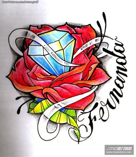 Top Imagem Tatuajes De Rosas Con Diamantes Thptletrongtan Edu Vn