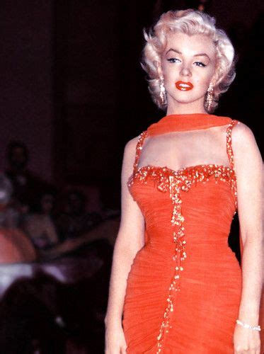 Marilyn Monroe Orange Dress Costume Stabilizing Online Diary Slideshow