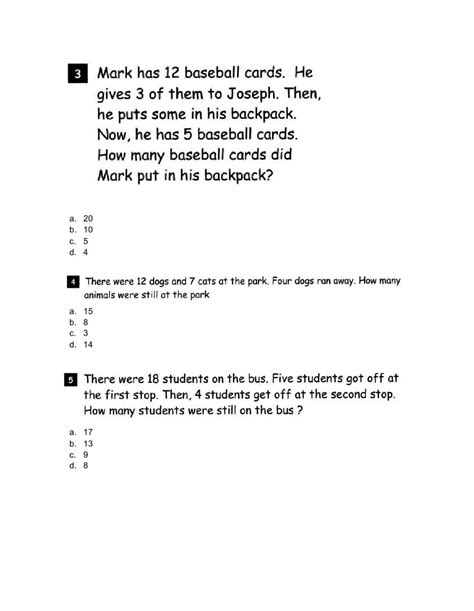 2 Step Word Problems Worksheet Live Worksheets