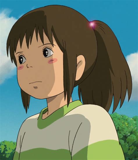 In Spirited Away 2002 Right Before Chihiro Leaves The Spirits Land