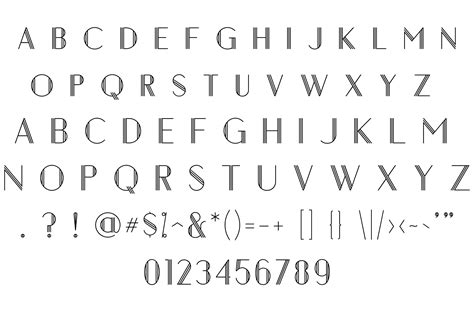 Roaring 20s Font Art Deco Font Sans Serif Font Fancy Font Etsy