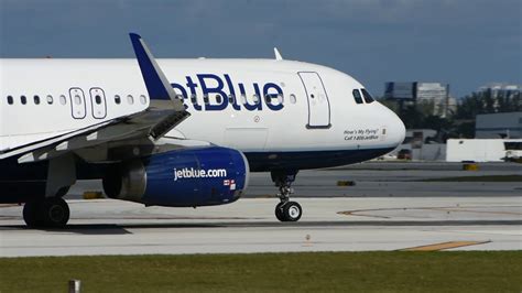 Hd Jetblue Airways A320 200s Takeoff From Ft Lauderdale Airport