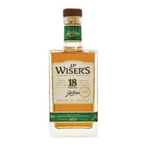 j p wiser s 18 years old canadian whisky 750ml