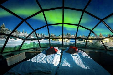 16 Over The Top Hotels Around The World Kakslauttanen Arctic Resort