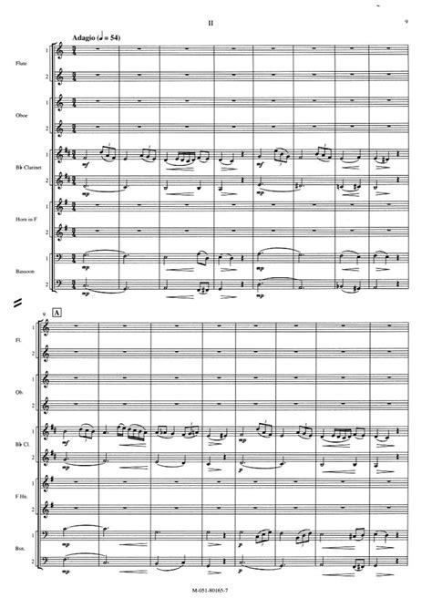 Little Symphony For Winds Score And Parts Dbl Ww5 Trevco Music