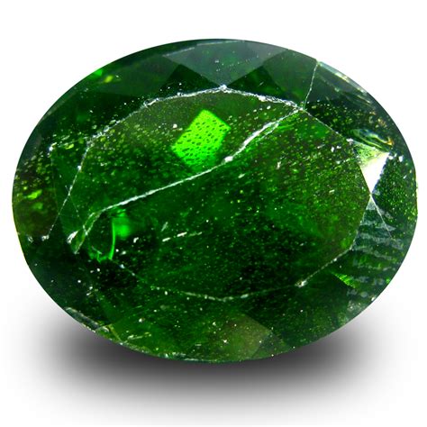 806 Ct Charming Oval Shape 14 X 11 Mm Green Chrome Diopside Natural