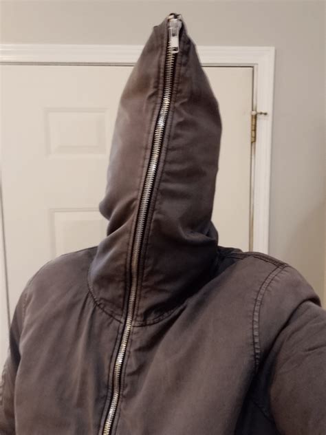 My Coat Zips All The Way Up To The Top Of The Hood Rmildlyinteresting