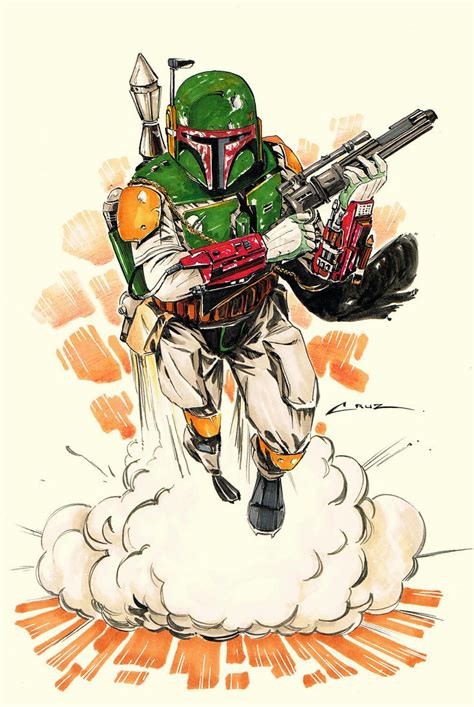 Boba Fett By Cruuzetta On Deviantart