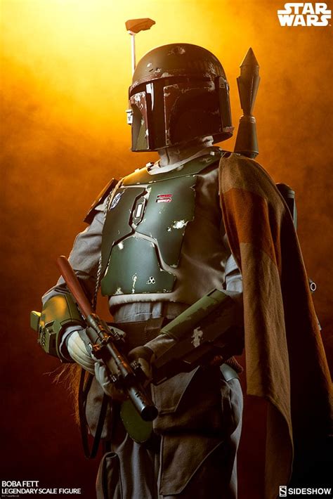 Sideshows Legendary Scale Boba Fett Star Wars Collectible Figure