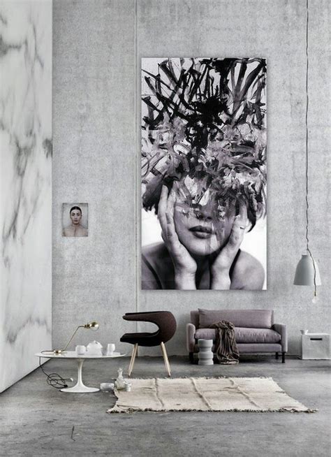 The Latest Décor Trend: 31 Large Scale Wall Art Ideas - DigsDigs