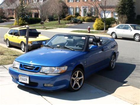 Sell Used 2000 Saab 9 3 Viggen Convertible Lightning Blue Very Rare