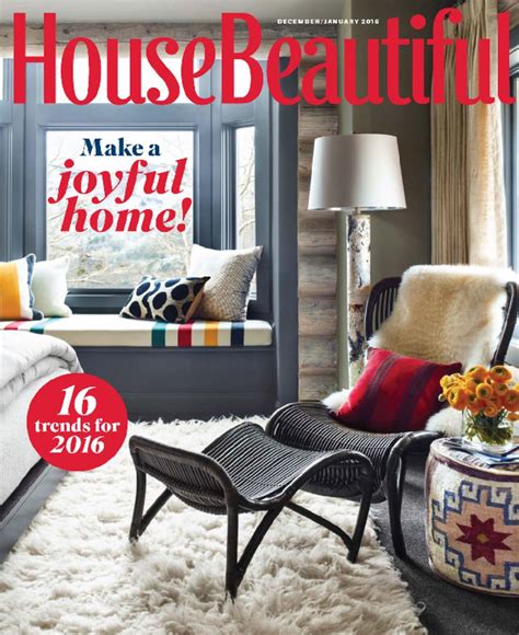 5517 House Beautiful Cover 2015 December Issue