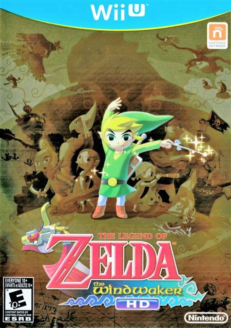 The Legend Of Zelda The Wind Waker 2002 Box Cover Art Mobygames