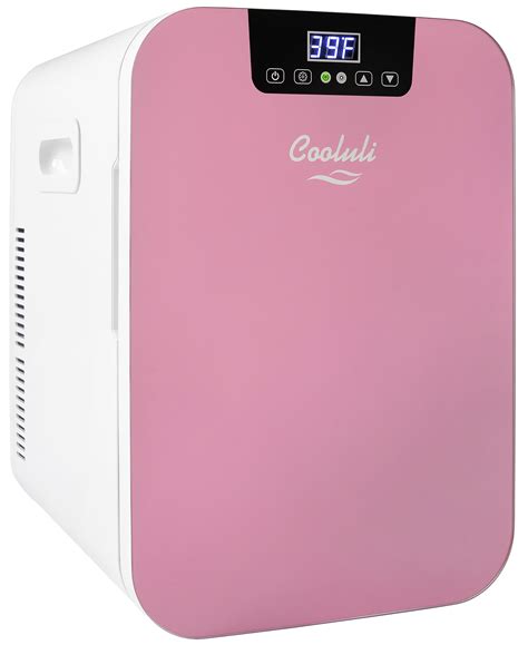 Cooluli Concord 20 Liter Portable Coolerwarmer Mini Fridge Pink