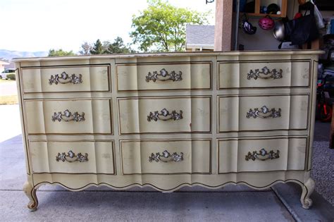 The Painted Willows French Provincial Dresser Makeover And Tutorial