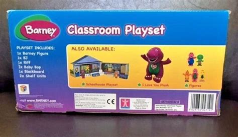 Pbs Kids Barney And Friends Classroom School Playset New 1883730337