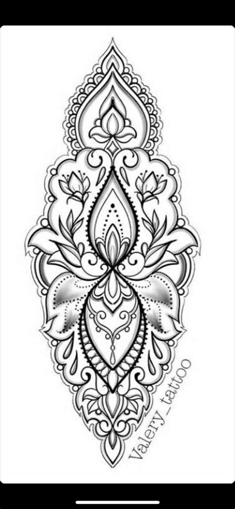 Top Printable Mandala Tattoo Stencil Origin And Meanings Finest Liu