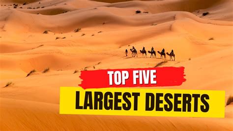 Which Is The Largest Desert In The World Youtube