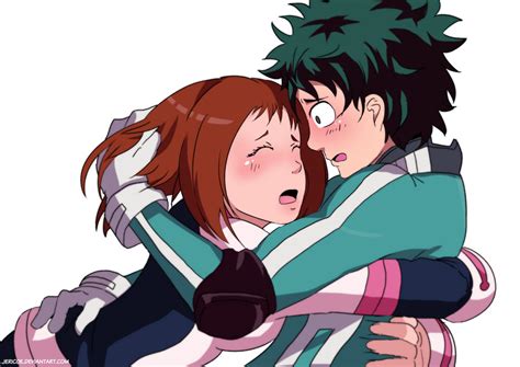 Deku Uraraka By Jericoe On Deviantart