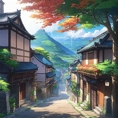 Update 84 Anime Village Wallpaper Best Vn
