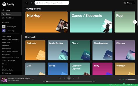 You can create playlists and even access the playlists you've set up in the desktop version. How to use Spotify web player