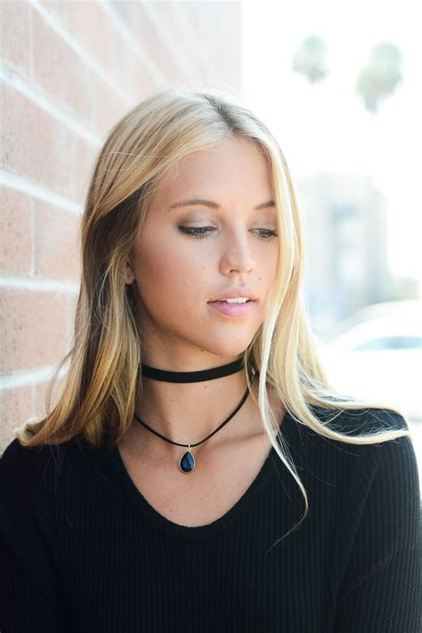 Velvet Like Double Strap Gemstone Choker Is Gorgeous Rather Worn With A Simple Blouse Or Dressed