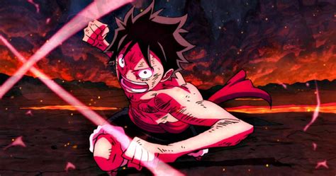 Gear second in motion in episode 288, luffy uses gear third, but you don't actually see. One Piece Wallpaper: One Piece New World Luffy Gear 5