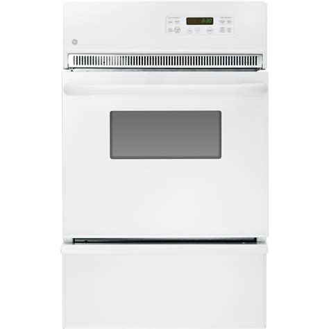 Shop Ge 24 In Single Gas Wall Oven White At