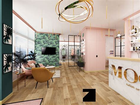 BEAUTY SALON MOOD Lesinska Concept Premium Design Studio Salon Interior Design Nail Salon