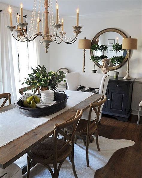 80 Gorgeous Farmhouse Dining Room Table And Decorating Ideas
