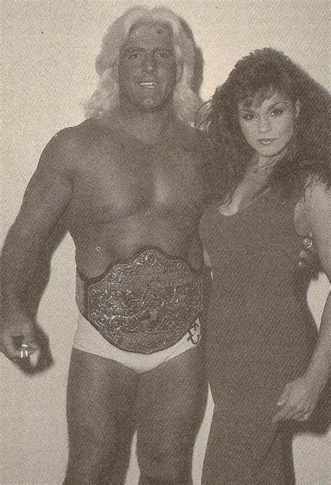 Ric Flair And Woman Nancy Benoit World Championship Wrestling