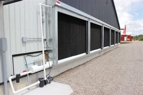 A Guide To Evaporative Cooling Systems Canadian Poultry