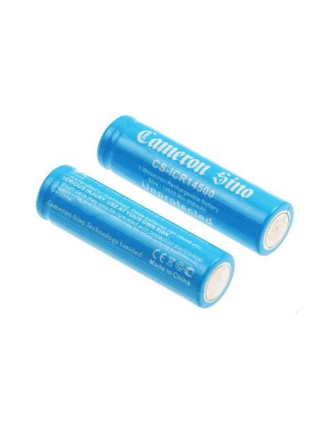 Lithium Ion 2pcs 14500 Pack Replacement Battery