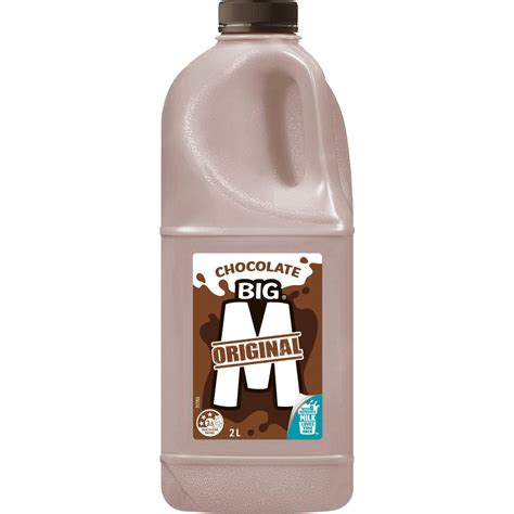 Big M Chocolate Milk 2l Woolworths