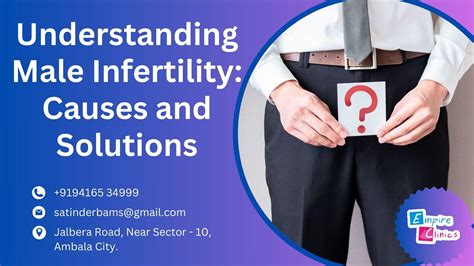 Understanding Male Infertility Causes And Solutions