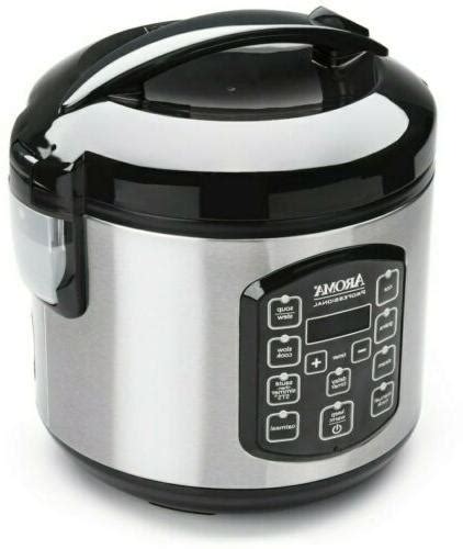 Aroma Professional Cup Stainless Steel Digital Rice Cooker