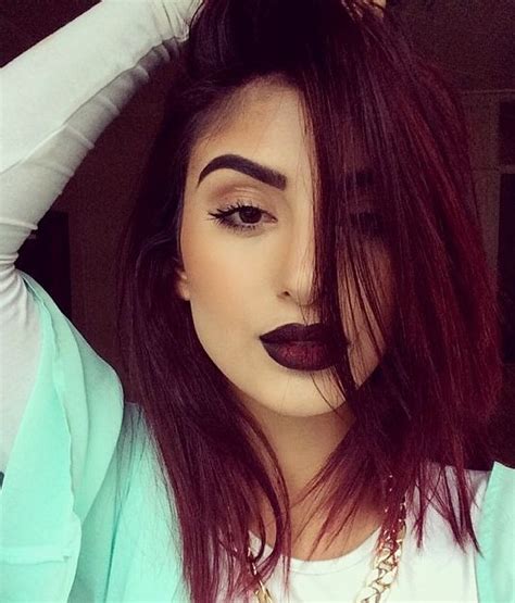 So, if you are like me. 2016 Dark Burgundy Hair Color Ideas | Red hair color ...