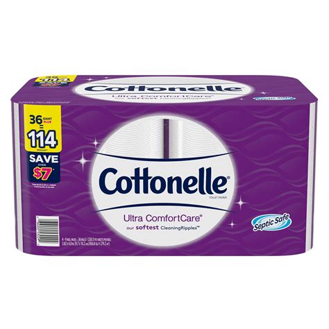 Cottonelle Ultra Comfortcare Giant Roll Toilet Paper 36 Ct