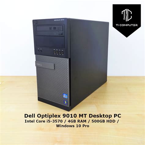 Dell Optiplex 9010 Mt Intel Core I5 3570 4gb Ram 500gb Hdd Desktop