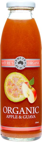 Natures Organic Apple And Guava — Natures Organic