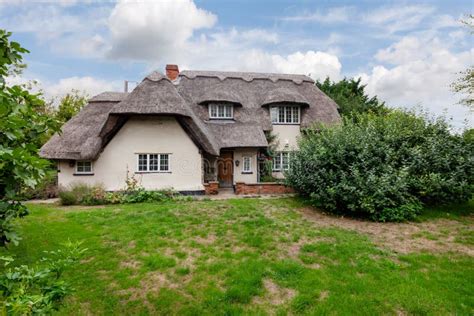 Thatched 17th Century Cottage Editorial Photo Image Of Elevation