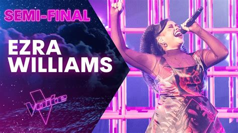 Ezra Williams Sings Lf Systems Afraid To Feel Semi Final The Voice Australia Youtube