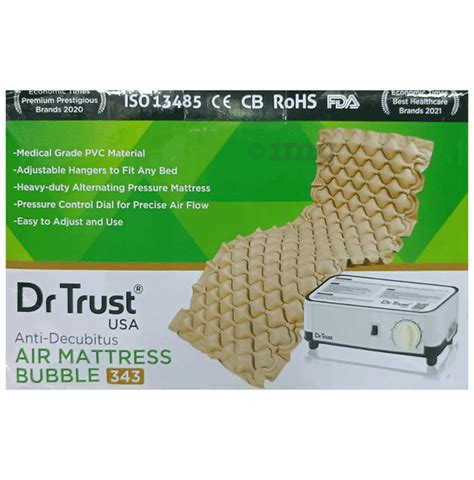 Dr Trust Usa Air Mattress Anti Decubitus Air Pump And Bubble Mattress 78 X 36 Inches Brown