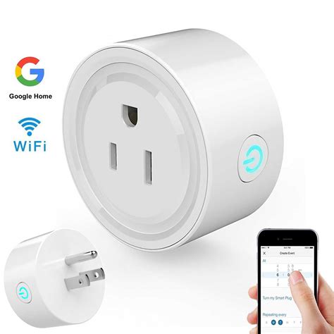 Outlets And Accessories Electrical Alician Ce Dual Outlet Wifi Smart Plug