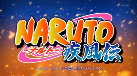 TV Tokyo Naruto Shippuden Opening YouTube