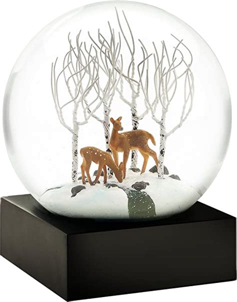 Coolsnowglobes Deer In The Woods Cool Snow Globe Uk Kitchen