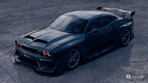 Dodge Challenger Demon Custom Wide Body Kit By Hycade Buy With Delivery Installation