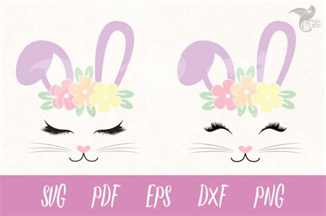 Our writers come from a wide variety of backgrounds. Bunny Face SVG and Cut Files By Digital Curio ...