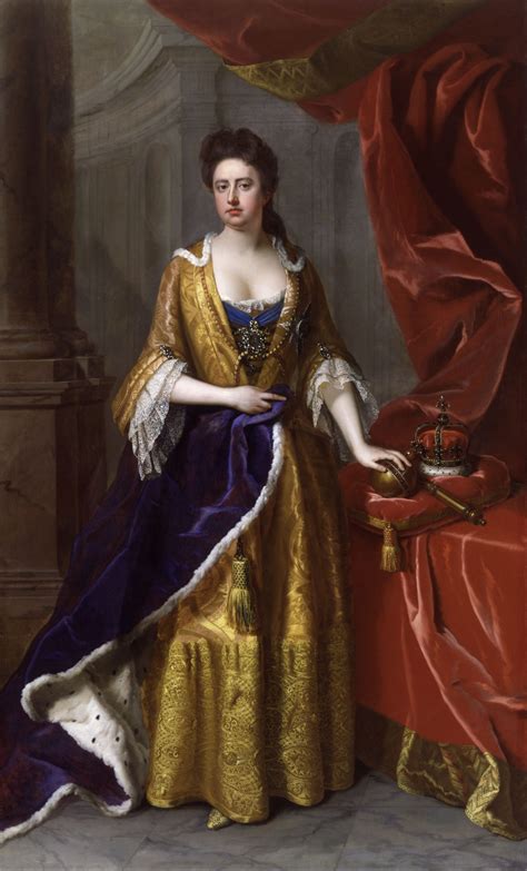 1705 Anne Of Great Britain By Michael Dahl National Portrait Gallery