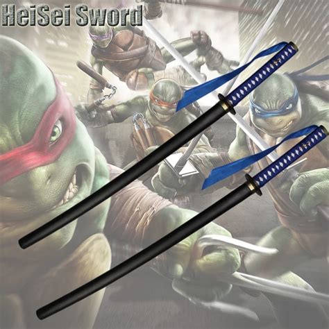 Movie Anime Game Teenage Mutant Ninja Turtles Leonardo Double Sword